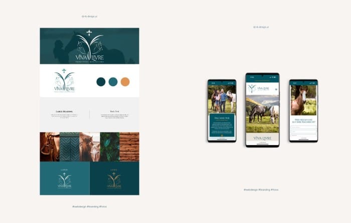 VK Design - Logo und Grafikdesign für Viva Livre